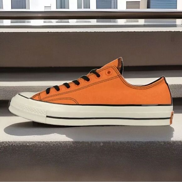 Converse All Star Orange Low-Top Vince Staples Mens 9.5 us womens 11.5 Rainbow main image 5